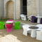 contemporary garden bridge armchair SLICED by Alain Gilles Qui est Paul