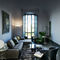 contemporary leather armchair CALLA by N.D.Lawrance Zanotta