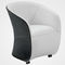 contemporary leather armchair CALLA by N.D.Lawrance Zanotta