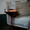 contemporary pedestal side table TEMPO by Prospero Rasulo Zanotta