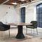 contemporary round extending table BALANCE by Arnold Merckx Arco Contemporary Furniture