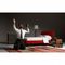 contemporary single upholstered bed HUSH  BLU DOT