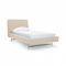 contemporary single upholstered bed HUSH  BLU DOT