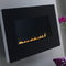 contemporary wall-mounted fireplace (gas closed hearth, vent-free) SORRISO Superior Fires
