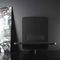 contemporary wall-mounted fireplace (wood-burning closed hearth) WALL- B by Andrea Crosetta Antrax IT