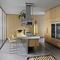 contemporary wood veneer kitchen LIGNUM & LAPIS: COMPOSITION 2 by Antonio Citterio Arclinea