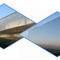 curtain wall polycarbonate sheet AKYVER PANEL® 40 Kaysersberg Plastics