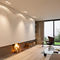 custom contemporary fireplace (wood-burning open hearth) LINE Waco & C°