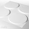 decorative eco-friendly wall panel in recycled cellulose fiber ELLIPSES WALLART