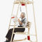 Design garden rocking armchair LOW-TECH FACTORY by Chris Kabel & Thomas Kral Droog