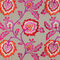 Flower linen fabric SAMIRA  MANUEL CANOVAS