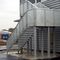 half-turn fire escape staircase in metal GAMBETTOLA MUNICIPAL STORES by Roberto Ricci ALUSCALAE