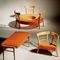 Kids table and chairs set (unisex) KINDERMOBEL by Ginbande Design ANTHOLOGIE QUARTETT