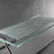 laser engraved patterned float glass panel (for tables, counter-top) by Arik Levy  Vitrics