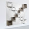 magnetically fixed modular shelf in metal MAGNETIC SPIRIT