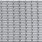 metal wire mesh partition wall EGLA-TWIN 4223 HAVER & BOECKER