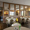 removable glass partition with apparent wood structure GT Hufcor