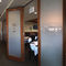 removable glass partition with apparent wood structure GT Hufcor