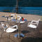 restaurant table NOX by Pocci & Dondoli DESALTO spa