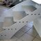 straight staircase with a lateral stringer (metal frame and steps) by Mario Re - Chiaravalle - AN ALUSCALAE