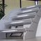 straight staircase with a lateral stringer (metal frame and steps) by Mario Re - Chiaravalle - AN ALUSCALAE