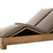traditional double garden sun lounger REEDED by John Hutton SUTHERLAND