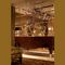 traditional sideboard table TRIOMPHE IN BLACK LIMBA Donghia