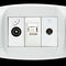 TV-RD-SAT socket BANQUISE SERIES Ave spa