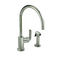 wall-mounted single handle mixer tap for kitchen with pull out spray VIR STIL: P23063-00 by LAURA KIRAR KALLISTA