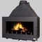wood-burning closed hearth for fireplaces 660138 GODIN