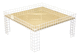 Bauhaus design coffee table