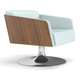 commercial leather swivel armchair