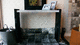 contemporary leather sideboard table