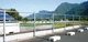 galvanized steel safety rail for flat roofs