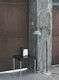 lacquered contemporary side table