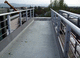 metal access grid for roofing maintenance work