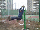 outdoor abdominal machine