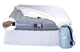 raised inflatable double mattress