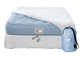 raised inflatable double mattress