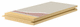 rigid natural insulation panel in wood fiberboard for walls