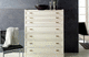 traditional lacquered chest of drawers