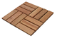 wooden deck tile for exterior floors