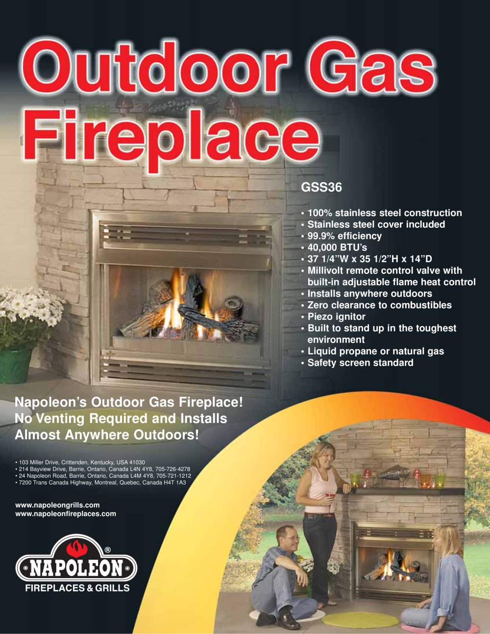 Napoleon Fireplaces - 920