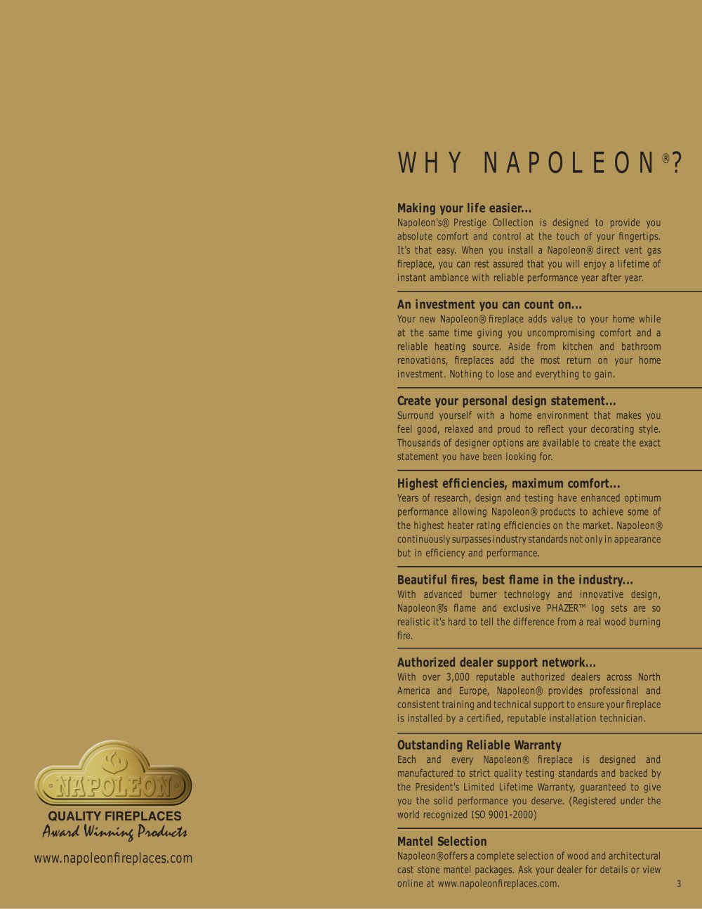Napoleon Fireplaces - 31764, 24342, 110055