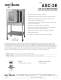 Commercial electric convection oven