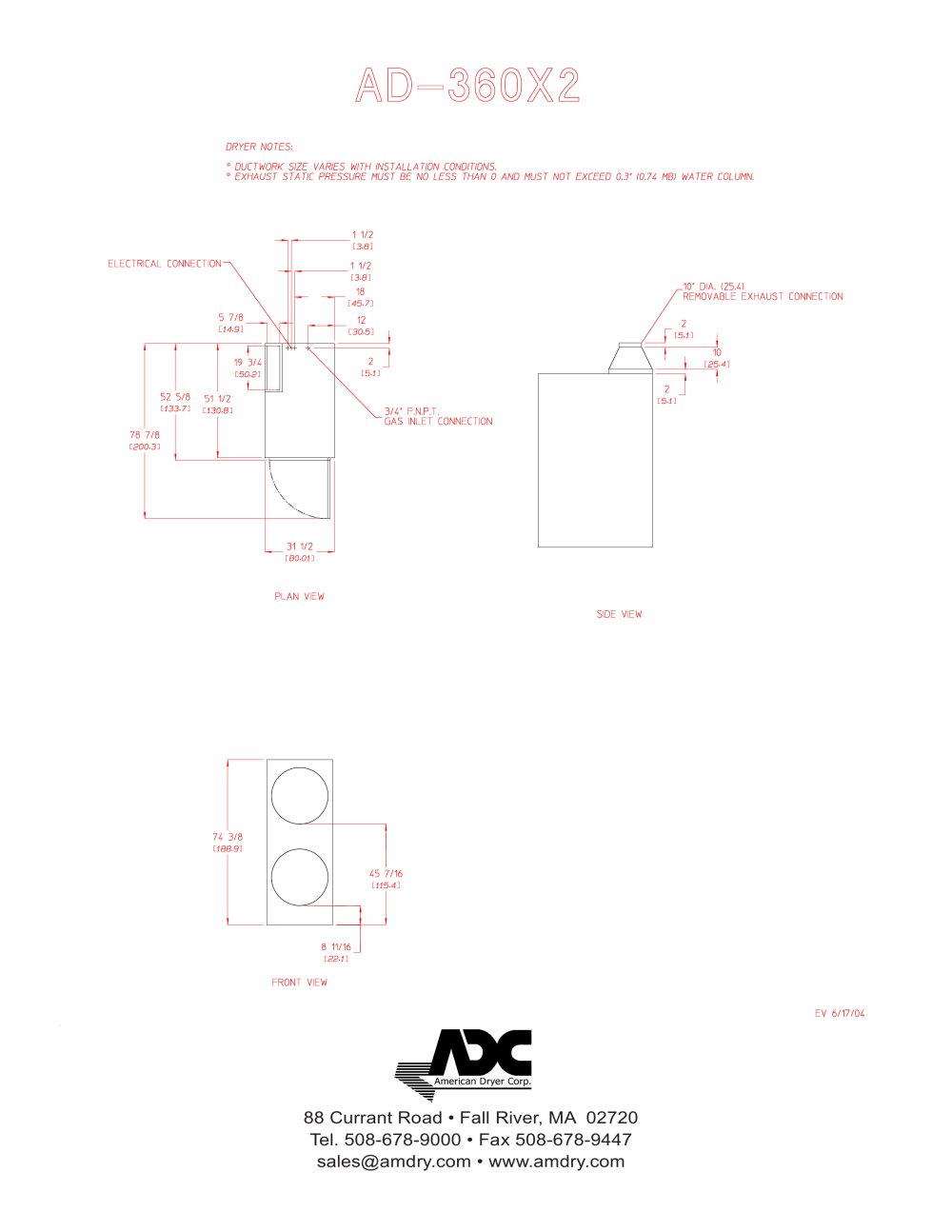 American Dryer Corp. - 