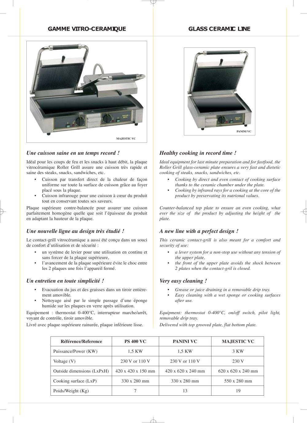 Roller Grill - 31211, 18508, 31141, 22436