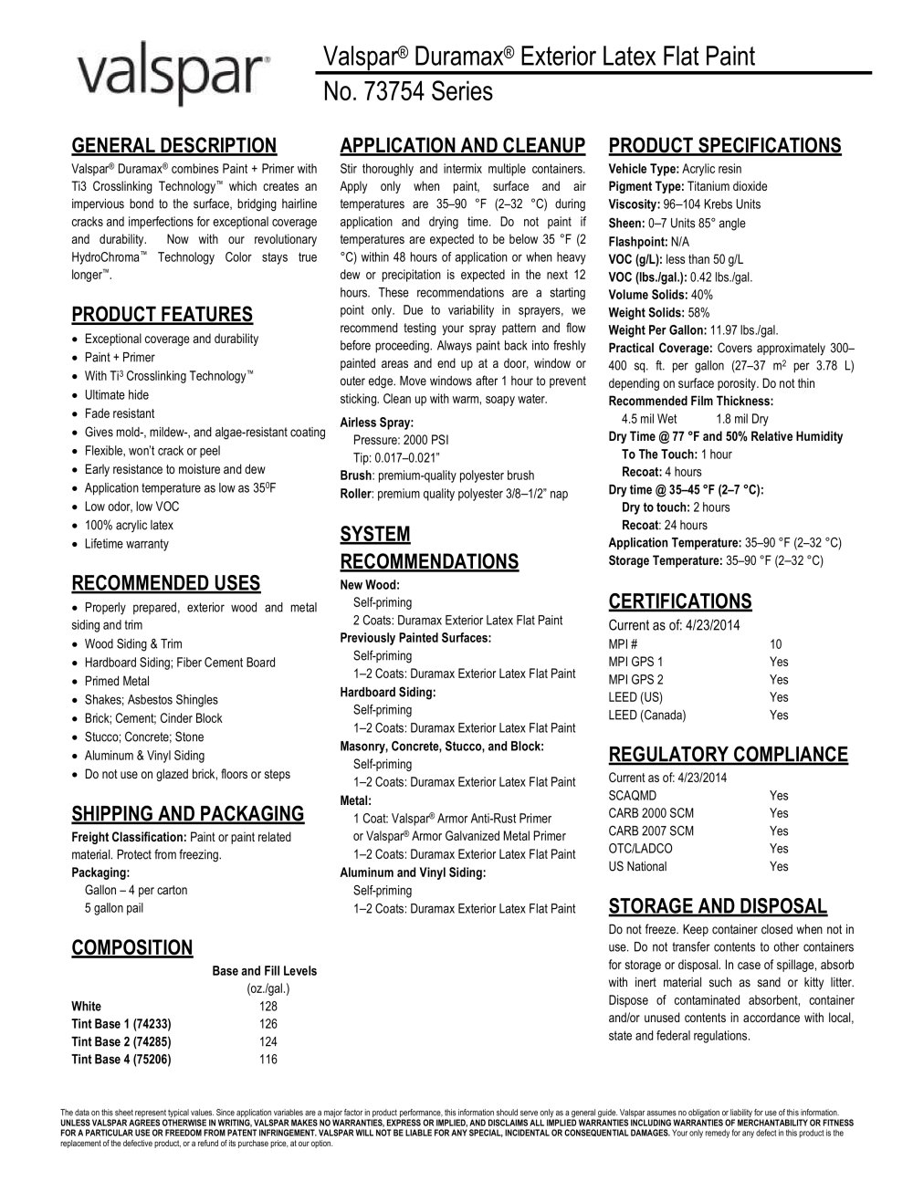 Valspar Duramax Exterior Latex Flat Paint Pdf Catalogs Valspar Duramax Exterior Latex Flat Paint 1 2 Pages