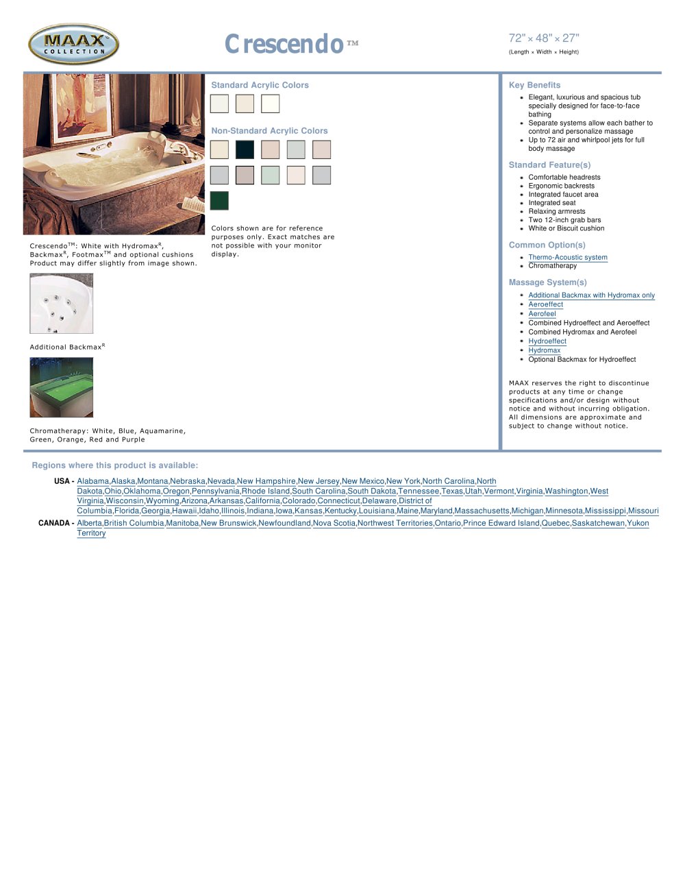 MAAX bathroom - 109985