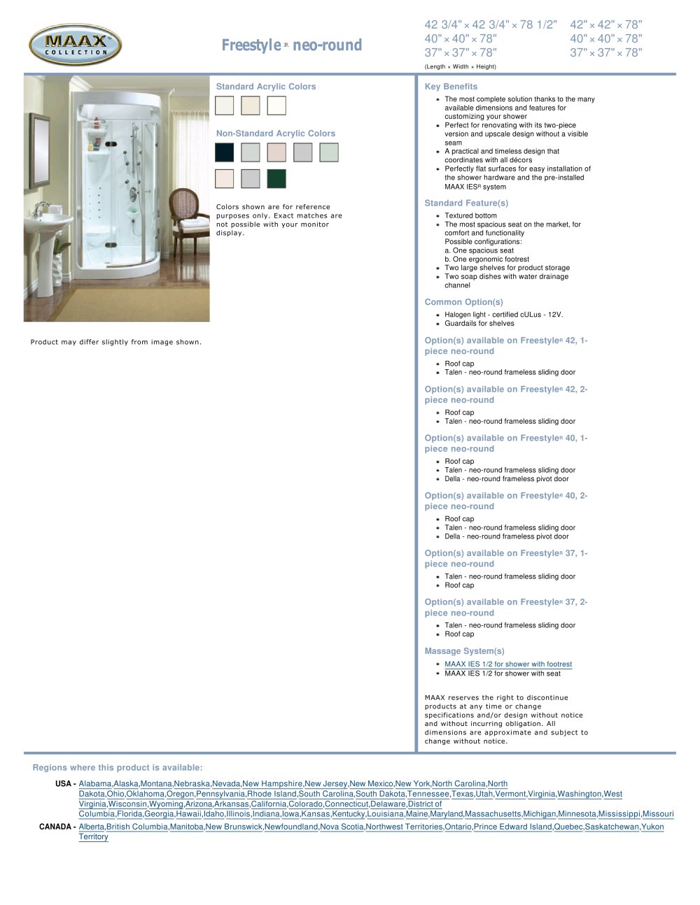 MAAX bathroom - 96387, 118913, 1070, 17143, 19849